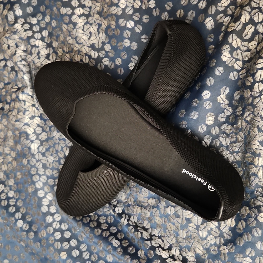 Feelcloud Black Flats sz 42